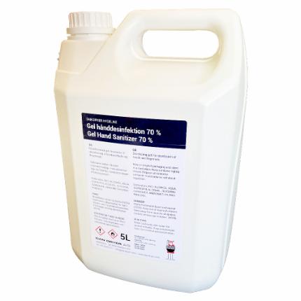28060 - Desinfektionsmiddel, Gel, 5 L