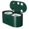 3380-Björk toiletpapirholder til 2 standardruller, RAL