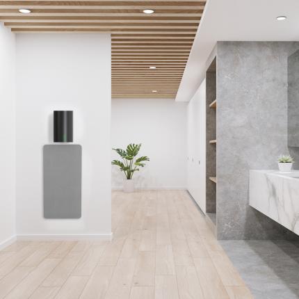 4502-stænkplade, hvid