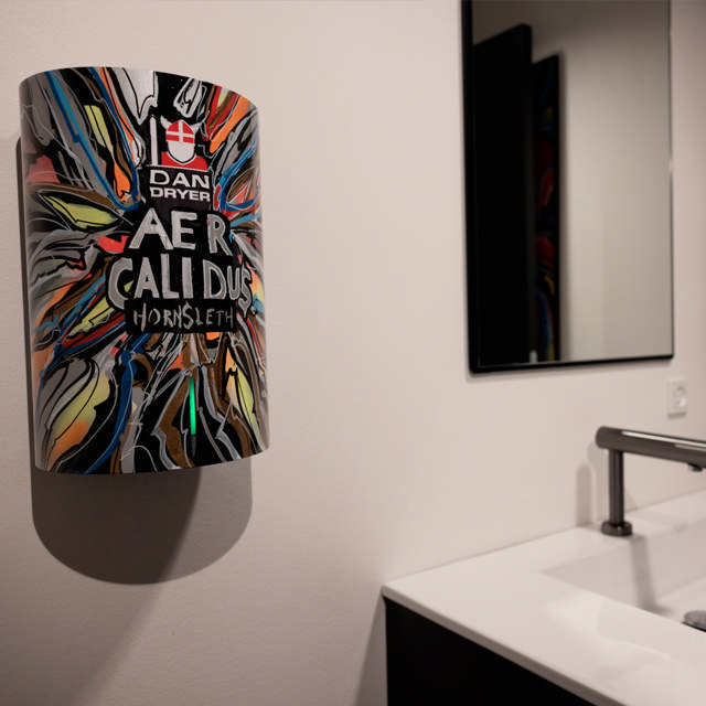 BJÖRK håndtørrer, hvid