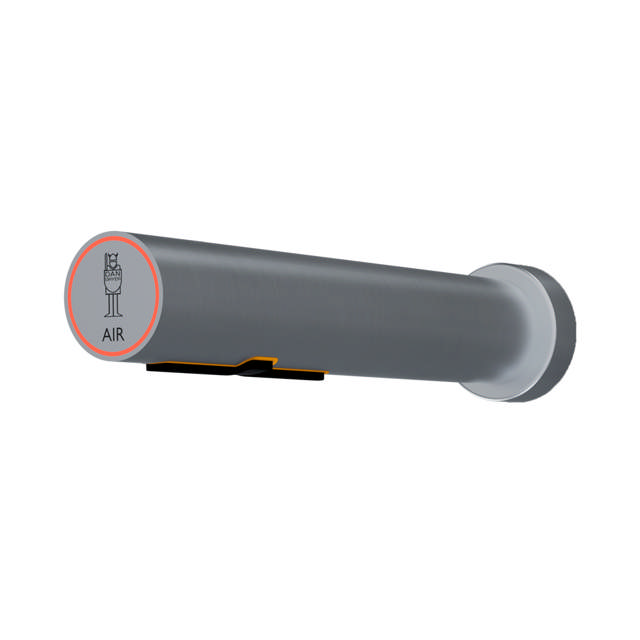 DAN DRYER AirTap. Rustfri stål